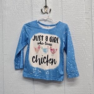 NWT 12/18 Months Kids Outfit with Fun Chicken Print